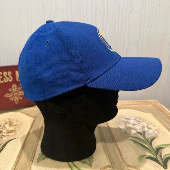 New Era Golden State Warriors Fitted Cap Hat Blue Sz M-L - Picture 4 of 13